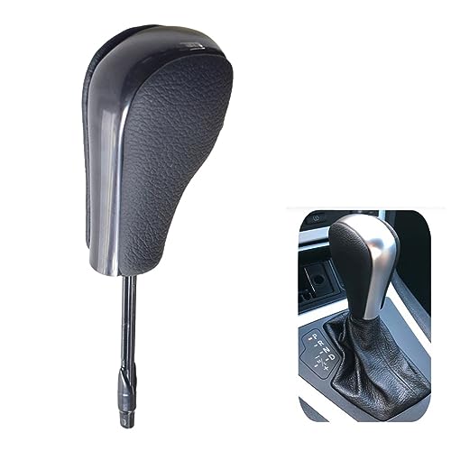 Fouedy Gear Stick Car Automatic Shift Knob Lever HansBall for BMW E39 E46 E53 E60 E61 E63 E64 E83 E81 E82 E87 E90 E91 E92 E93 BlackLong - Image 1