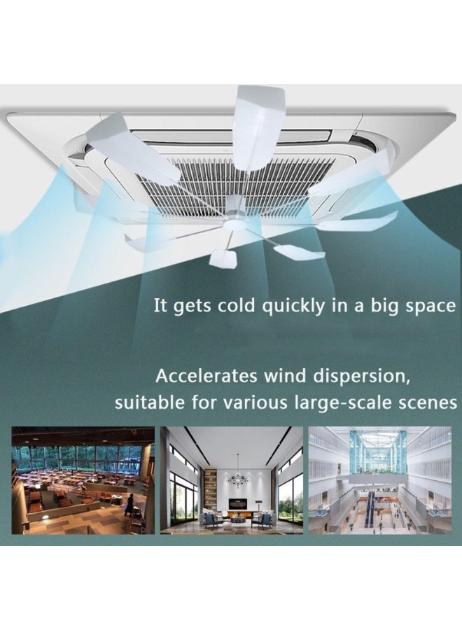 عاكس مكيف الهواء، عاكس فتحة مكيف الهواء المثبت على الحائط قابل للتعديل بطول 100 سم، عاكس فتحة مكيف الهواء المثبت على الحائط لغرفة المعيشة وغرفة النوم - Image 2