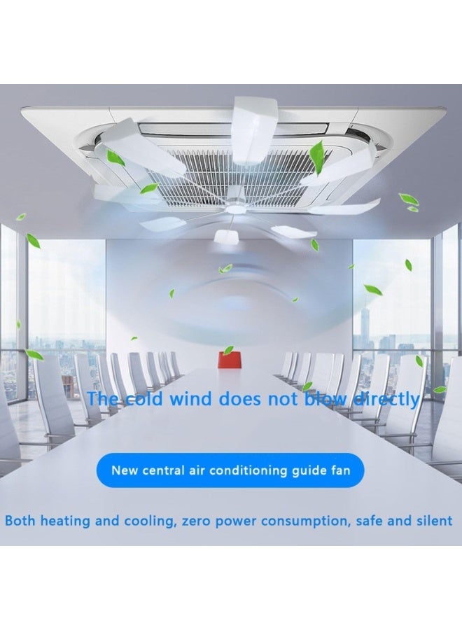 عاكس مكيف الهواء، عاكس فتحة مكيف الهواء المثبت على الحائط قابل للتعديل بطول 100 سم، عاكس فتحة مكيف الهواء المثبت على الحائط لغرفة المعيشة وغرفة النوم - Image 5