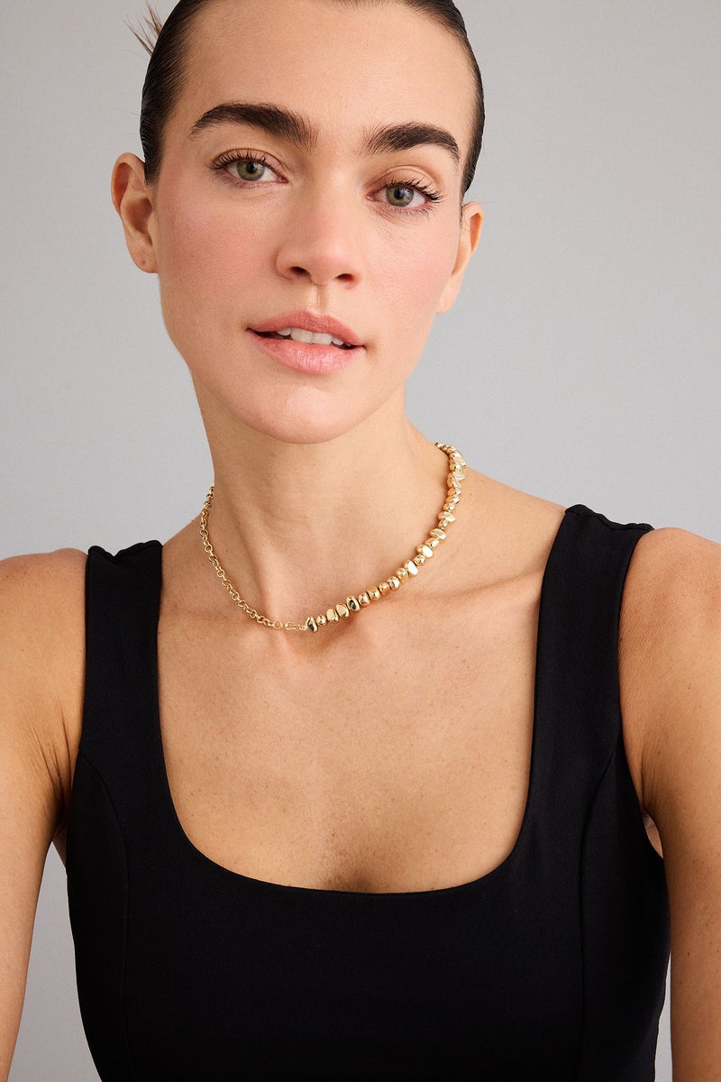 DeFacto Gold Woman Woman Necklace Casual - Image 1