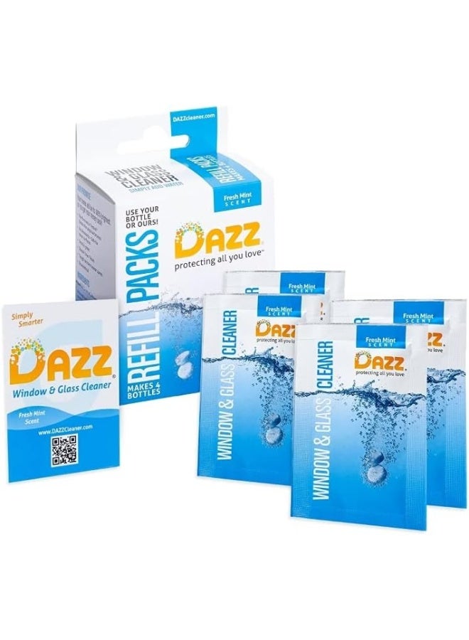 DAZZ Window & Glass Cleaner Refill Packets - Image 1