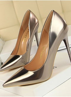 BIGTREE Fashion Metal Heel High-Heeled Shoes 10.5CM 