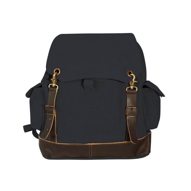 Rothco Vintage Expedition Rucksack - Classic Canvas Backpack for Everyday Adventures - Image 3