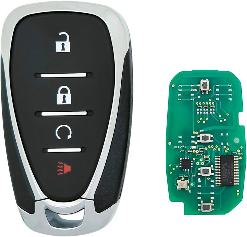 vurbemes Replacement Key Fob for Chevy Cruze, Volt, Blazer, Trailblazer, Traverse 2016-2022 - Keyless Entry Remote Key Fob HYQ4EA 433Mhz (4 Buttons) - Image 1