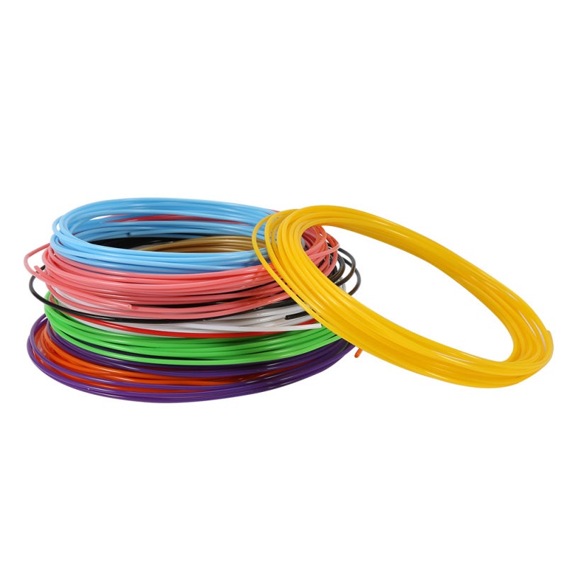 10 Colors 5m/roll 3D Printer Pen Filament PLA 1.75mm Plastic Consumables Material(PLA) - Image 2