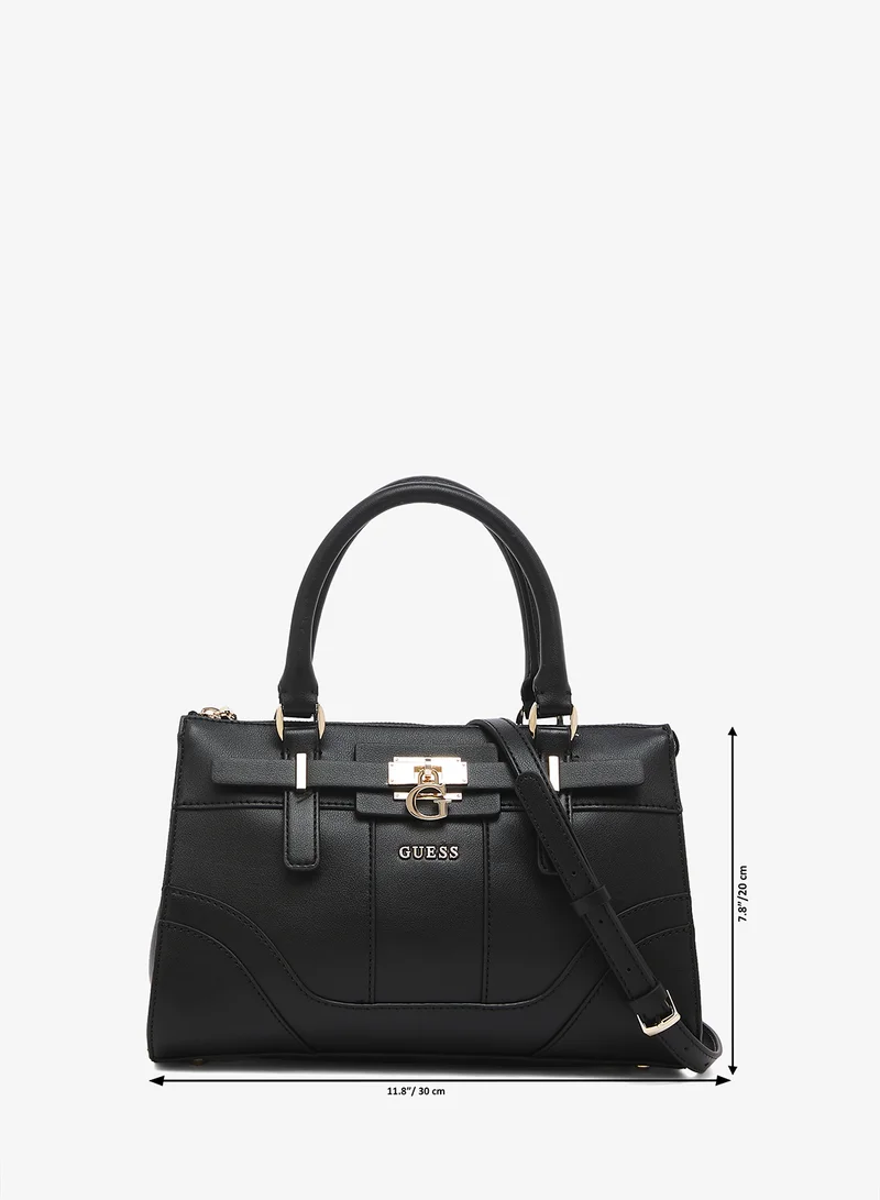 GUESS  Greyson II Small Girlfriend Satchel Bag for Women | Best Price UAE