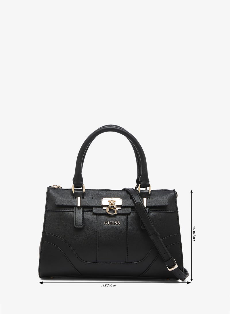 GUESS Greyson II Small Girlfriend Satchel Bag - Image 5