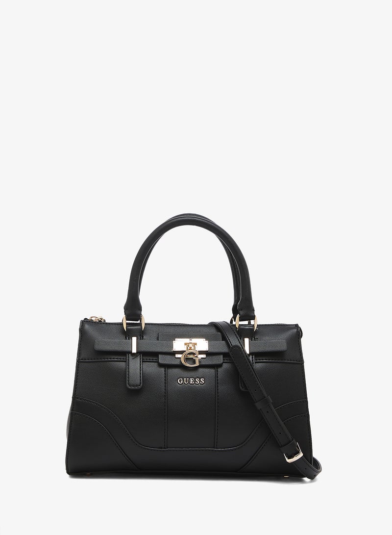 GUESS Greyson II Small Girlfriend Satchel Bag - Image 1