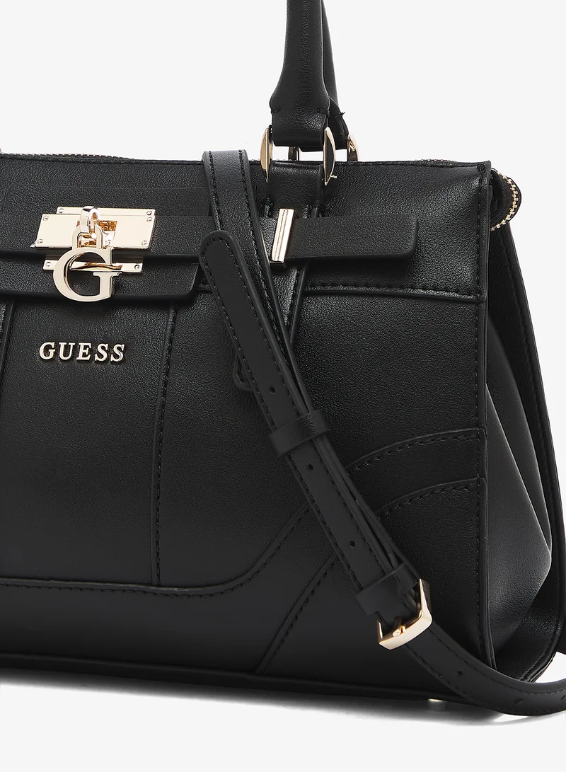 GUESS  Greyson II Small Girlfriend Satchel Bag for Women | Best Price UAE