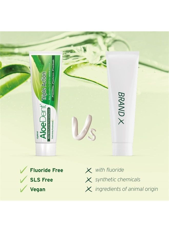 Aloe Dent - AloeDent Triple Action Toothpaste, 100 ML - Image 1