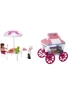 Sluban Girl'S Dream Series Food Carriage Building Set 78Pcs Multicolored  - Image 1