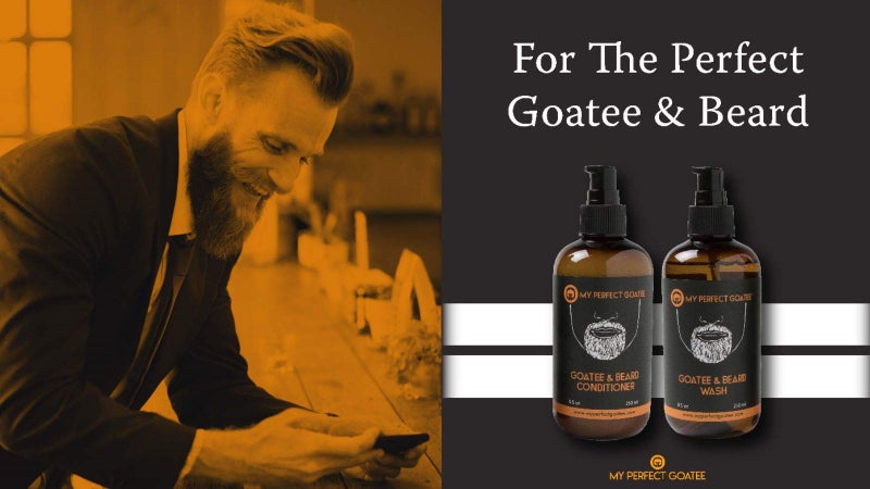 My Perfect GoateeÂ®ï¸ Premium Beard Wash Hydrating Facial Hair Cleanser (8.5 oz Beard Wash) - Image 4
