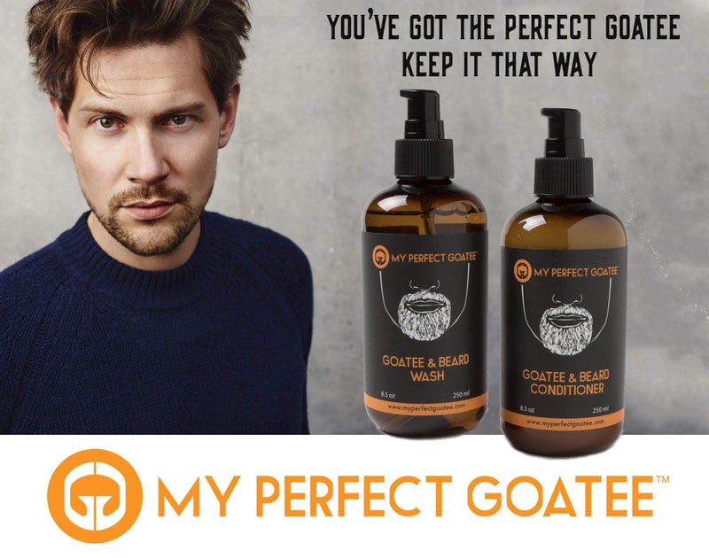 My Perfect GoateeÂ®ï¸ Premium Beard Wash Hydrating Facial Hair Cleanser (8.5 oz Beard Wash) - Image 2