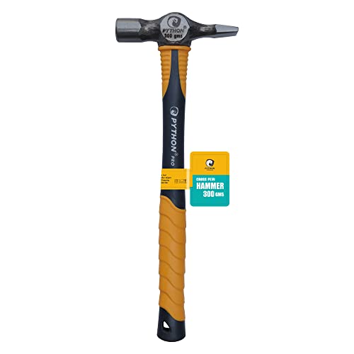 Python Pro Cross Pein/Peen Hammer Indestructible Fiberglass Handle (300 GMS / 11" (280 MM)) - Image 2