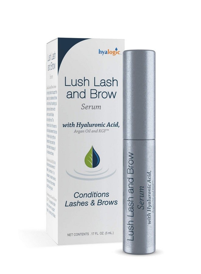 Hyalogic Lash & Brow Serum By Hyalogic Eyelash And Brow Growth Serum Enriched W/Hyaluronic Acid Argan Oil & Kgf: Hypoallergenic Formula ; Cruelty & Paraben Free .17 Fl. Oz.(5Ml)  - Image 1