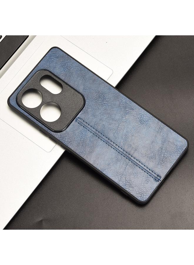 Zaboon Case For Infinix Zero 30 4G Cow Pattern Sewing Card Bag Phone Case - Image 2