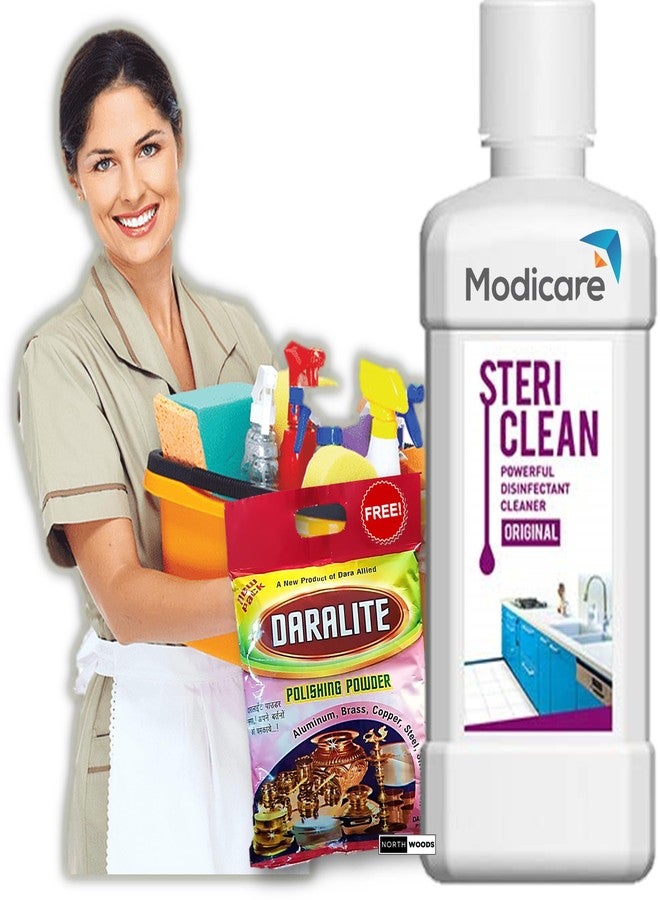 SPIC 'N' SPAN Modicare Stericlean Powerful Disinfectant Cleaner Original (250 ml) - Image 1