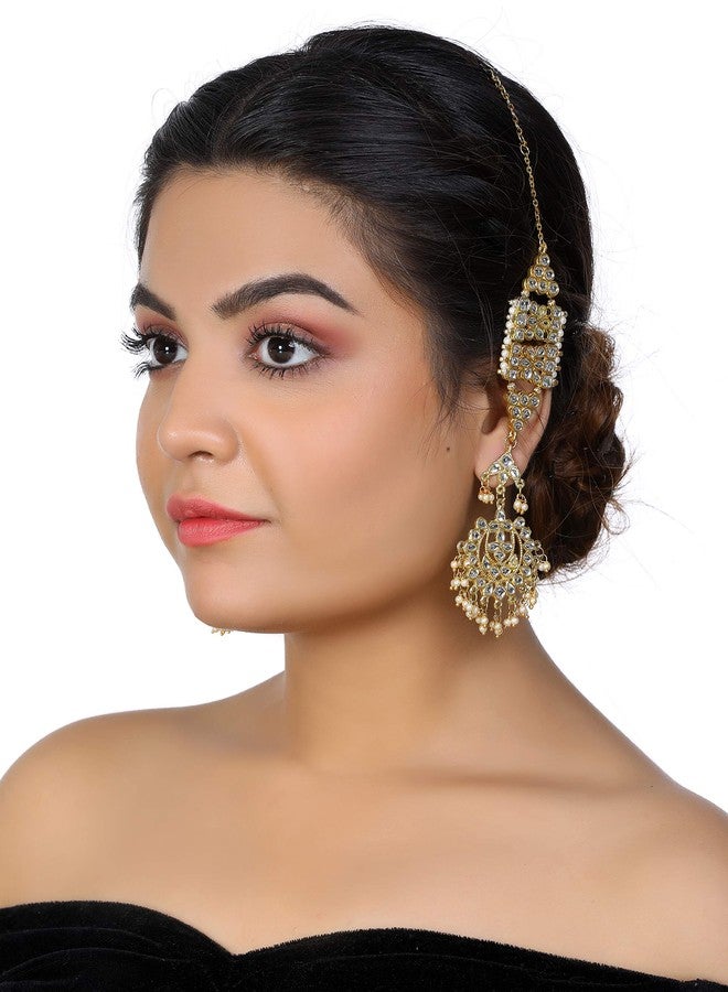 Karatcart Kaanchain Earrings For Women - Image 3