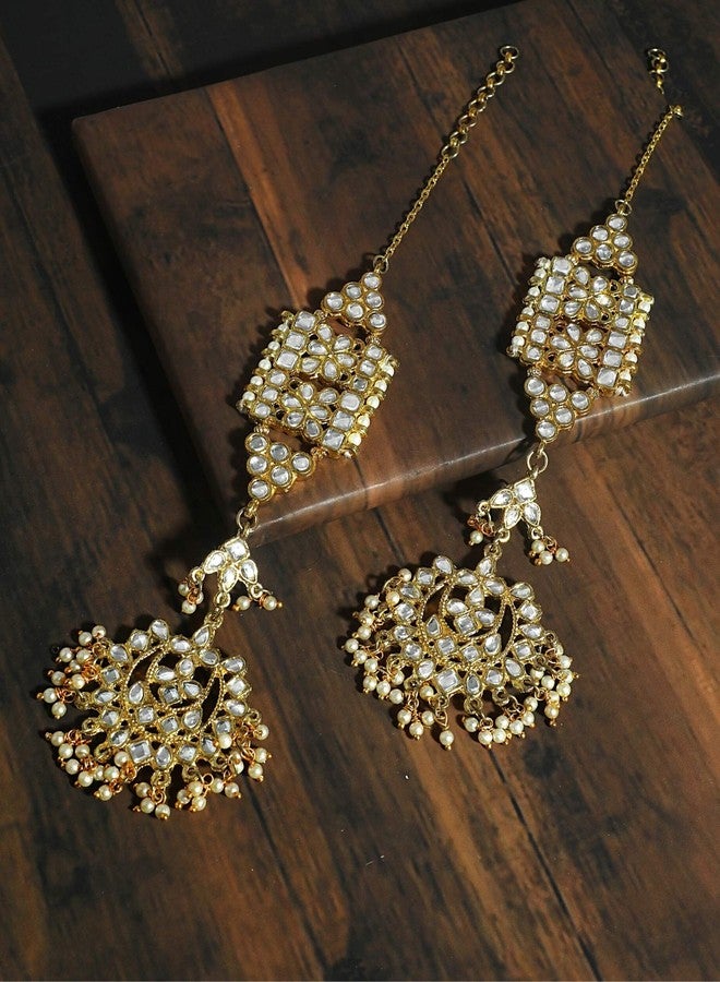 Karatcart Kaanchain Earrings For Women - Image 2