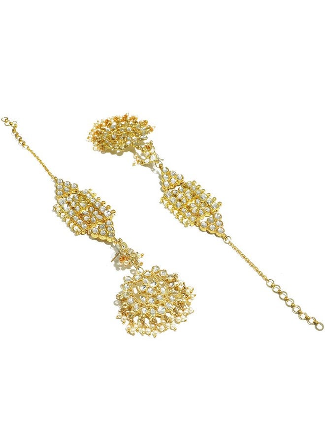 Karatcart Kaanchain Earrings For Women - Image 1