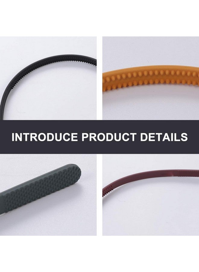 ANNACREATIONS Fashion Plastic Matte Hair Band For Women And Girls (Pack of 12) - Image 5