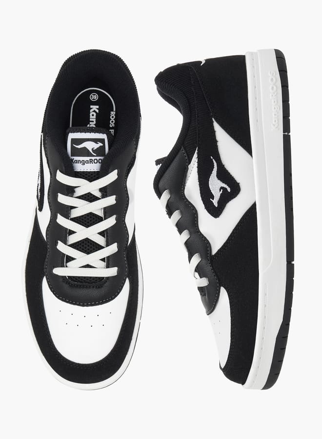 kangaROOS Women's Panelled Sports Shoes With Lace-Up Closure - Image 1