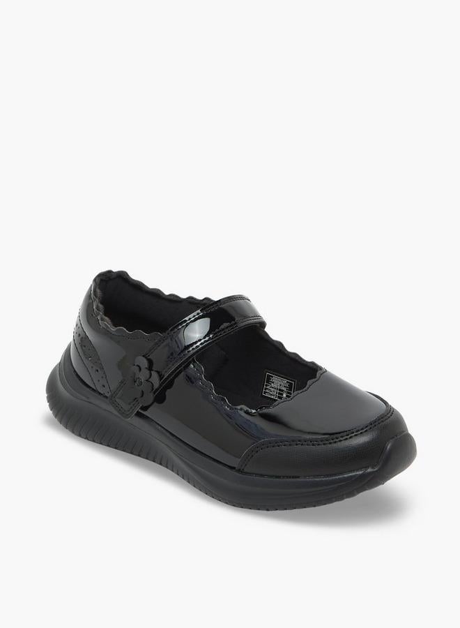 Dash Girls Hook & Loop Mary Jane School Shoes - Image 2