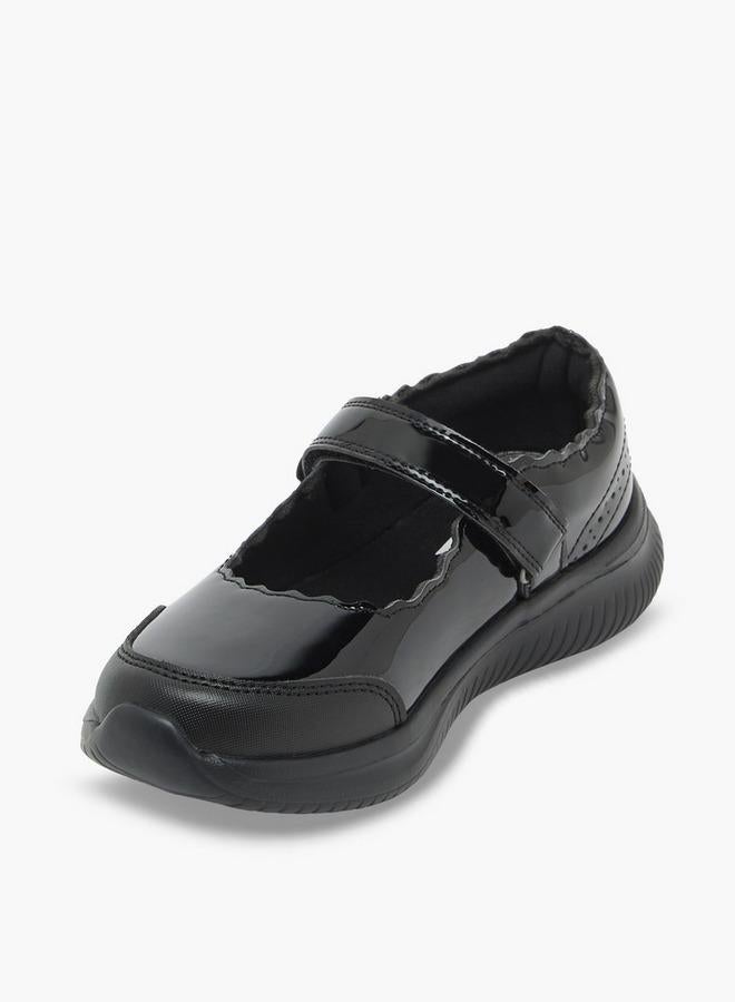 Dash Girls Hook & Loop Mary Jane School Shoes - Image 4