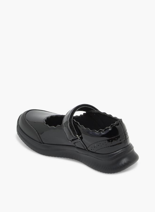 Dash Girls Hook & Loop Mary Jane School Shoes - Image 5