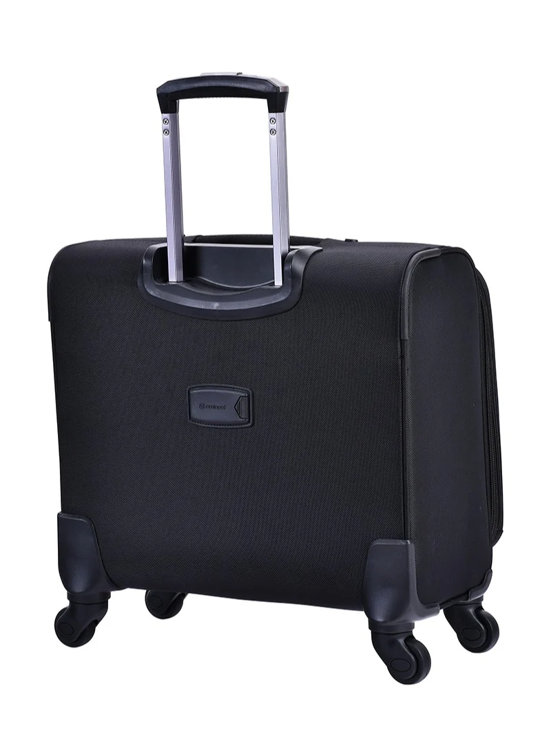 eminent Polyester Pilot Case Trolley 360 Degree Spinner Wheel