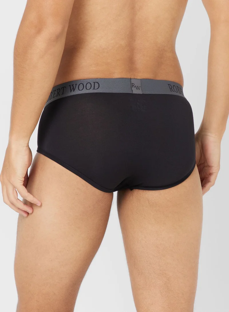 Robert Wood Luxury Modal Briefs With Antibacterial Finish