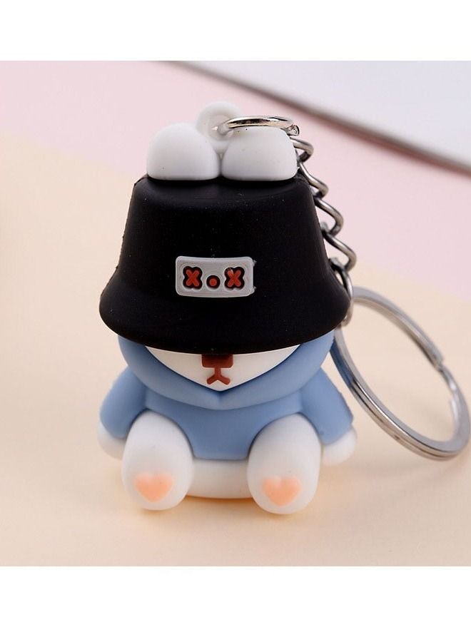 Generic Distinctive cartoon keychain cute accessory keychain with cartoon character that fits with the car wallet and bag nice creative gift - Image 1