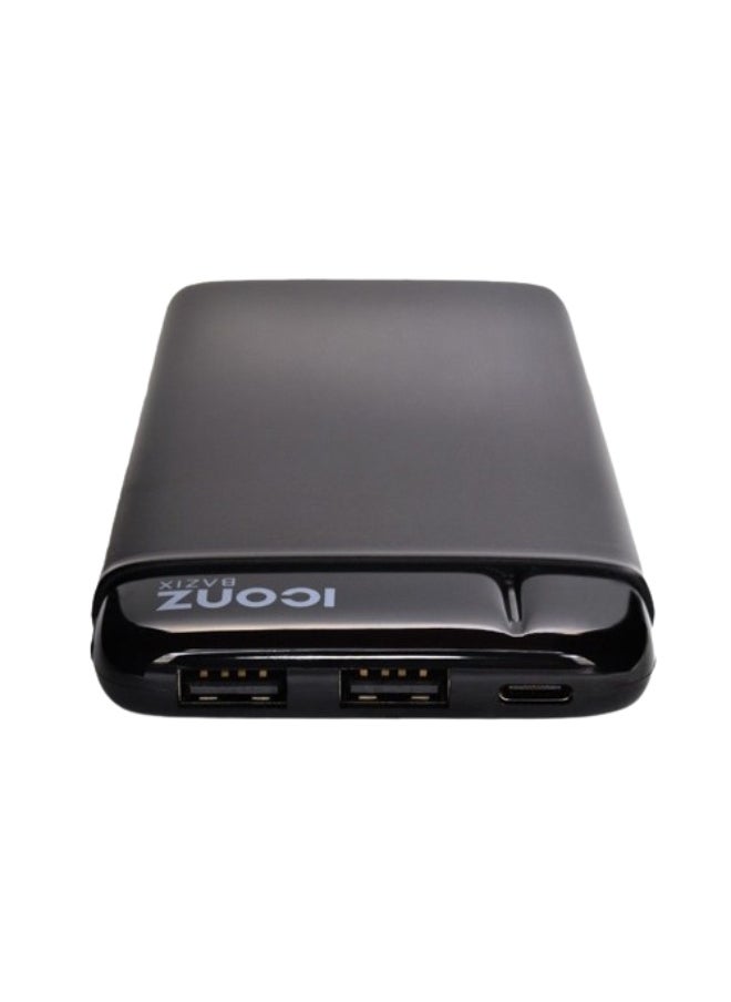 Iconz Power Bank Iconz Bazix, 10000mAh, 2 Ports, XPB10CK - Black  - Image 2