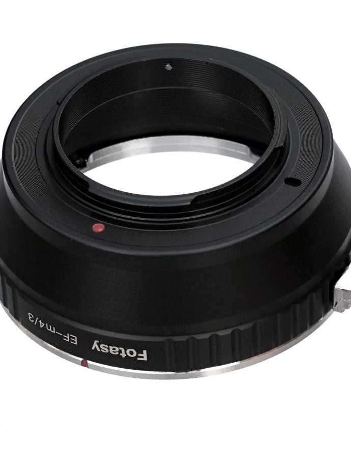 Fotasy Manual EF EF-S Mount Lens to M43 Adapter, EF Mount to MFT, Compatible with Canon EF EFS lense Panasonic G9 GH5 II GX9 G90 G91 G95 G100 Olympus E-M1 E-M5 E-M10 I II III E-PM2 E-PM1 Pen-F E-M1X - Image 4