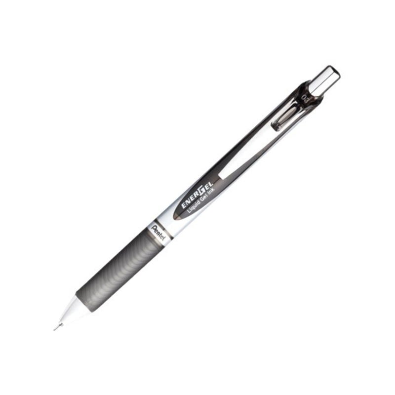 PentelÂ® EnerGel RTX Pens, 0.3 mm, Needle Point, Black Ink, Pack of 3 - Image 3