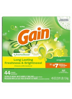 Gain GAIN Powder Laundry Detergent for Regular & he Washers, Original Scent, 45 Oz (Packaging May Vary)  - Image 2
