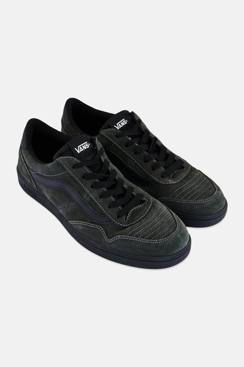 VANS Men Cruze Too CC Lace Up Skateboarding Suede Shoes, Dark Olive - Image 2