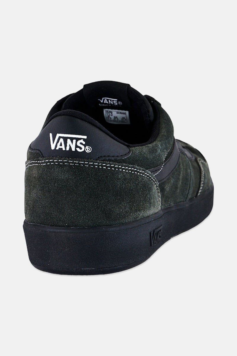 VANS Men Cruze Too CC Lace Up Skateboarding Suede Shoes, Dark Olive - Image 3
