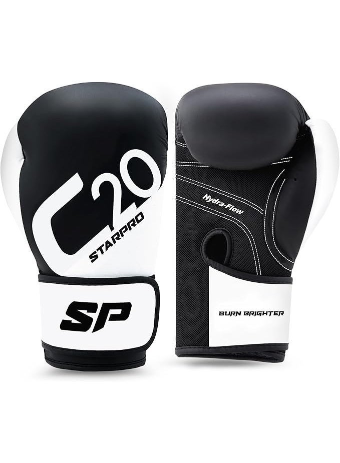 ستاربرو | قفازات ملاكمة C20 لللكمات القوية والسريعة | قفازات ملاكمة للنساء والرجال، قفازات ملاكمة للرجال والنساء مستلزامات رياضيه - ادوات رياضيه - العاب رياضيه - مستلزمات جيم - Image 1