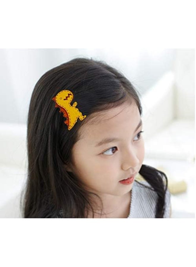 CRIZAN Dinosaur Hair Clips Duck Bill Accessories For Little Girls Toddler Kids Children 3pcs - Image 2