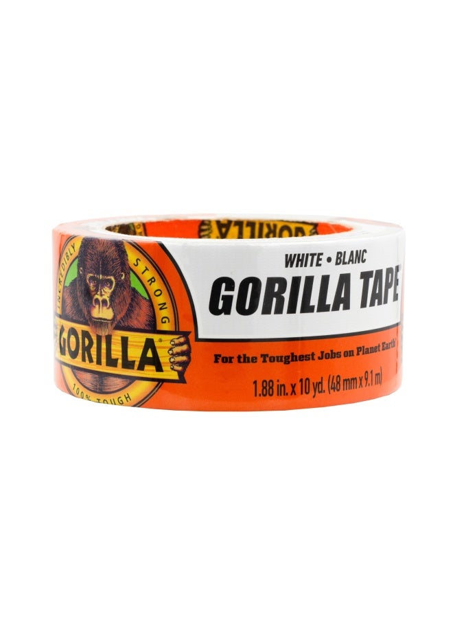 Gorilla Tape White Duct Tape 1.88 X 10 Yd White Pack Of 1  - Image 1