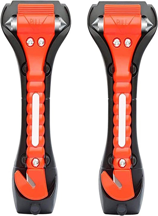 SYOSI Car Emergency Escape Window Break Hammer, Safety Seat Belt Cutter Tool Car Auto Safety Hammer Window Break Hammer Safety Seat Tool Tech Emergency Hammer Seat Belt Cutter - Image 1
