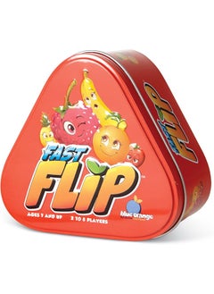 blue orange Blue Orange Fast Flip Card Game  - Image 1