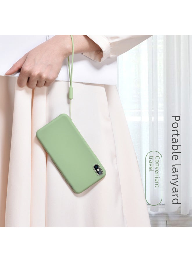 Loquat Silicone Lanyard Liquid Wrist Lanyard Creative Speaker U Disk Fan Short Hanging Rope Internet Popular Silicone Mobile Phone Lanyard-Specifications Support Image Upload:GLD-SL061-18 Princess Powder  - Image 4