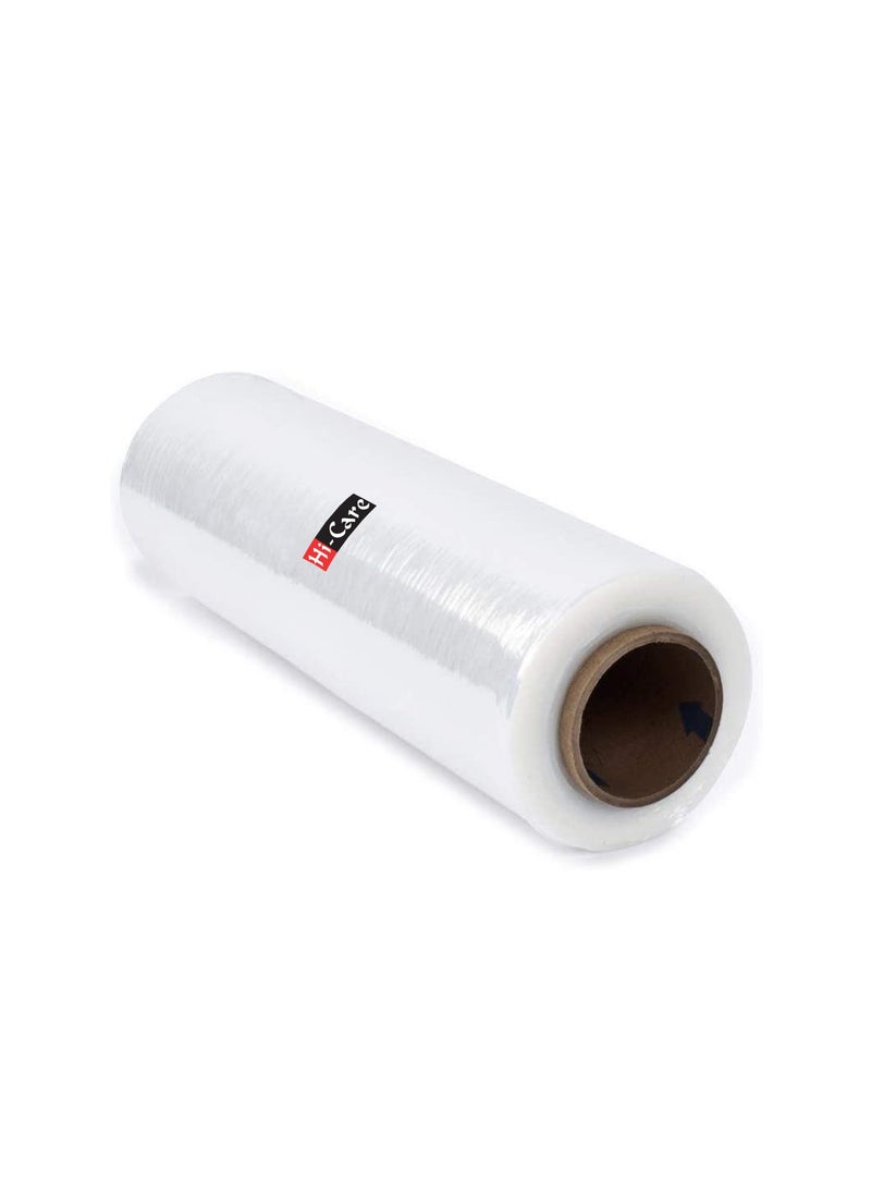 Hi Care - Clear Stretch Film Wrap Cling Film Luggage wrapping Plastic Roll For Moving Shrink Wrap Plastic Roll Cling Wrap For Luggage - Image 1