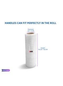 Hi Care Clear Stretch Film Wrap Cling Film Luggage wrapping Plastic Roll For Moving Shrink Wrap Plastic Roll Cling Wrap For Luggage  - Image 4