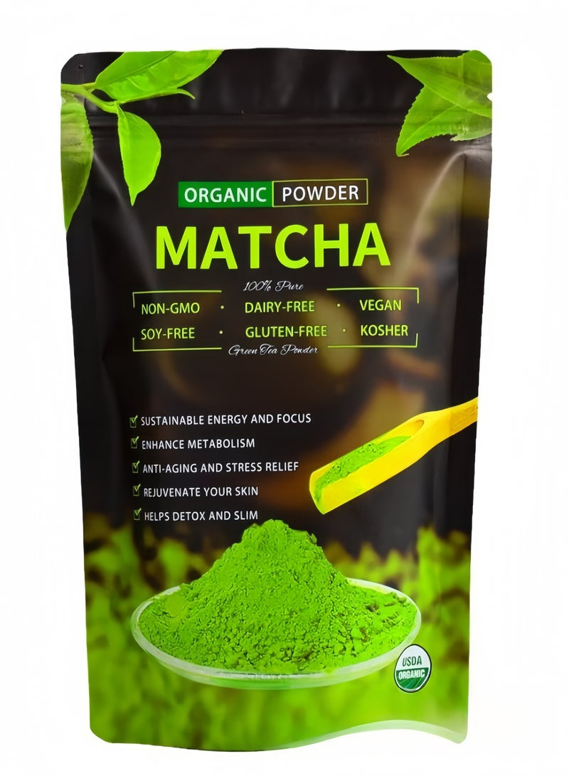MATCHA Pure Matcha Powder, Organic Matcha Green Tea, Japanese Matcha green tea 100gm  - Image 1