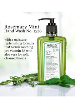 C. O. Bigelow C.O. Bigelow Hand Wash Rosemary Mint, Village Perfumer Moisturizing Hand Soap for Bathroom & Kitchen with Aloe Vera and Pro-Vitamin B5, 10 fl oz  - Image 4