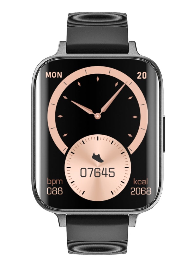 AROAQ 1.96 Inch Curved Screen Smartwatch for Men and Women Waterproof Sport and Fitness Watch - Image 3