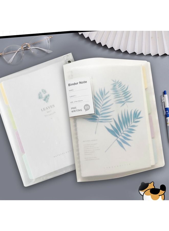XIANGYU B5 Diary Transparent PP Cover Refillable Spiral Note Book Loose Leaf Binder Journal Notebook  - Image 5
